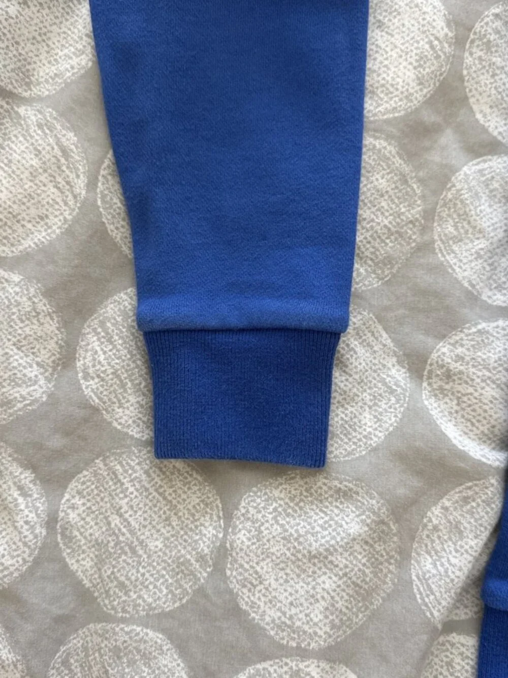 Drole de Monsieur Not From Paris Madame Men's Blue Sweatshirt Sweater Sz M